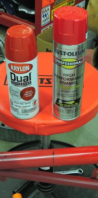 Paint comparison.