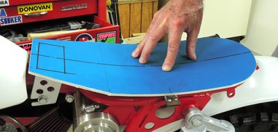 Pattern for aluminum pan.