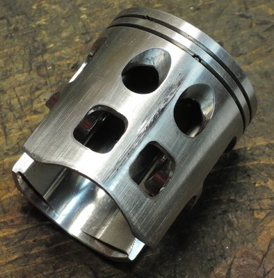 Piston seizure.