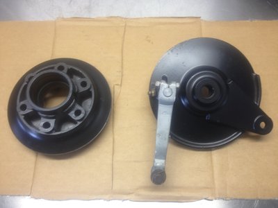 The sprocket carrier needs replacing, has cracks around the bolt holes from possibly being run with a loose sprocket.