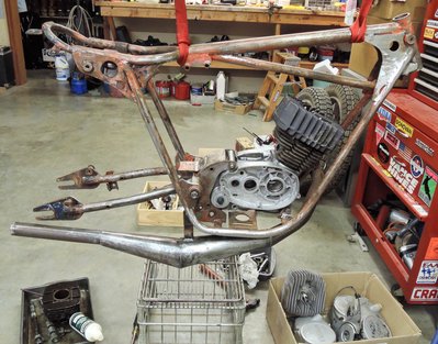 The mock-up has started!