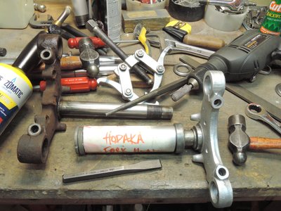 Let's transfer this bearing race. Sounds easy.