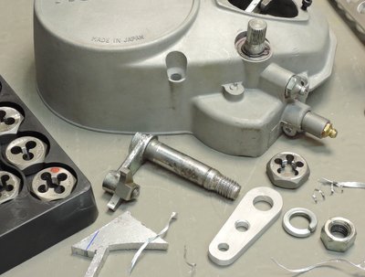 Bolt on lever fabricated