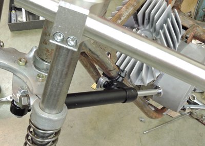Damper attachment points figured out with much fiddling.