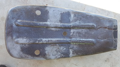bead blasting cracks and damaged areas